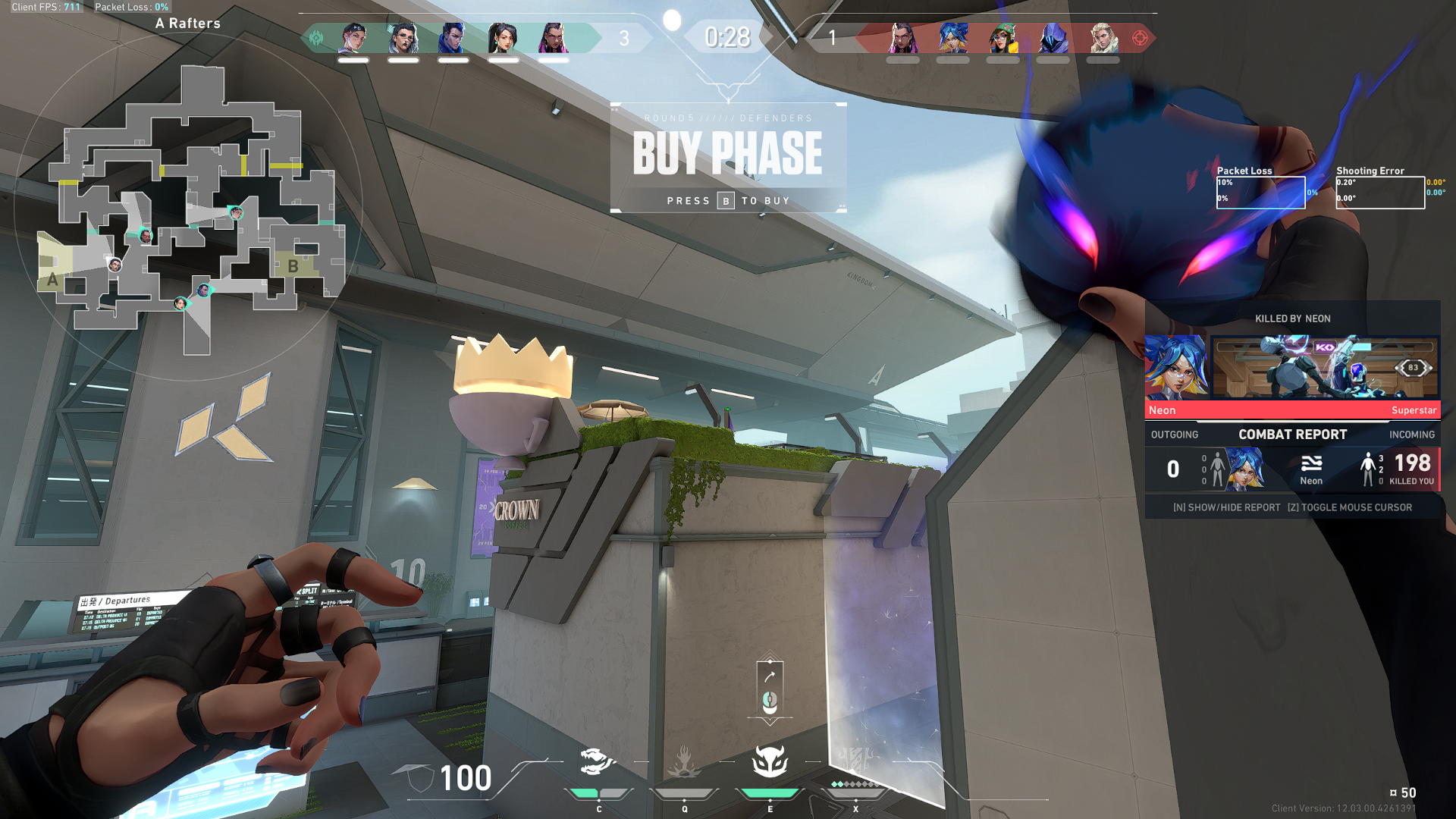 VALORANT プレイ画面